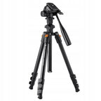 K&f Concept tripod statyw fotograficzny 160 cm uchwyt na aparat / telefon
