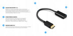Kabel adapter displayport DP v1.4 - HDMI v2.0 4K