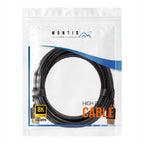 Kabel przewód HDMI-HDMI v2.1 8K60Hz 4K FHD HD 3m