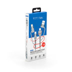 Kabel przewód mocny szybki 4w1 USB-A USB-C Lightning szybkie ładowanie 65W