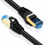 Kabel sieciowy LAN złoty miedź + SFTP CAT7 10M Patchcord RJ45 7 ethernet