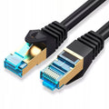 Kabel sieciowy LAN złoty miedź + SFTP CAT7 3 M Patchcord RJ45 7 ethernet