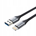 Kabel USB - Lightning 2.0 mocny długi oplot 2M