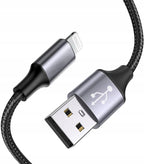 Kabel USB - Lightning 2.0 mocny długi oplot 2M