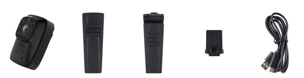 Kamera dla komornika SJCAM A10 body cam IP65 USB-C