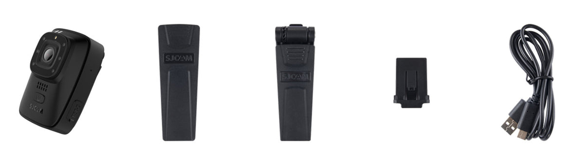 Kamera dla komornika SJCAM A10 body cam IP65 USB-C