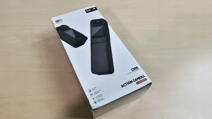 Kamera sport SJCAM C300 4K UHD dwa x ekran, 2 x bateria long life