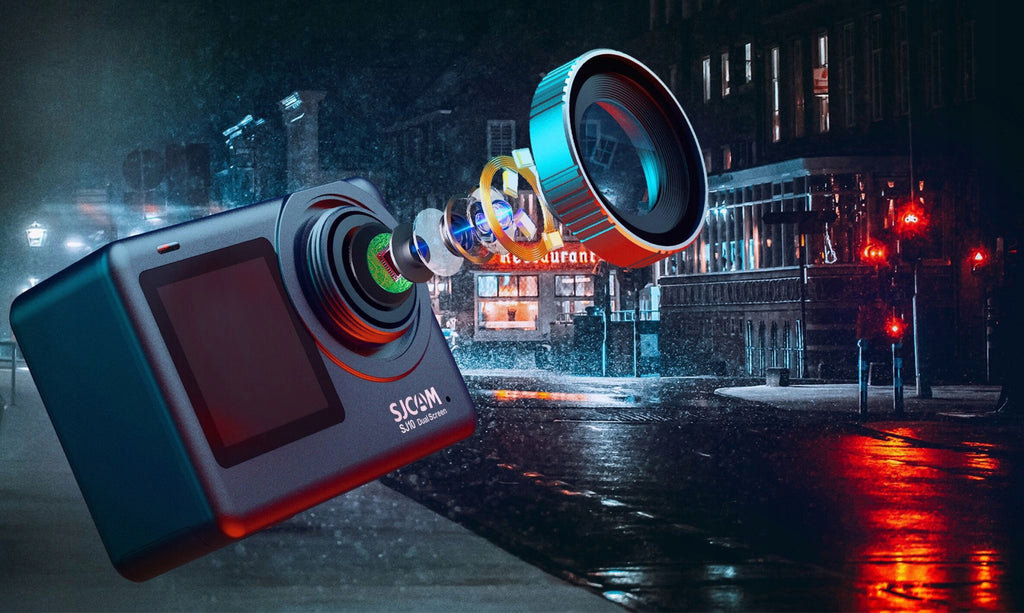 Kamera sport SJCAM SJ10 Pro Dual screen 4K 60 fps