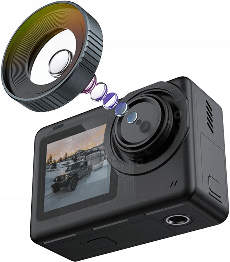 Kamera sport SJCAM SJ10 Pro Dual screen 4K 60 fps