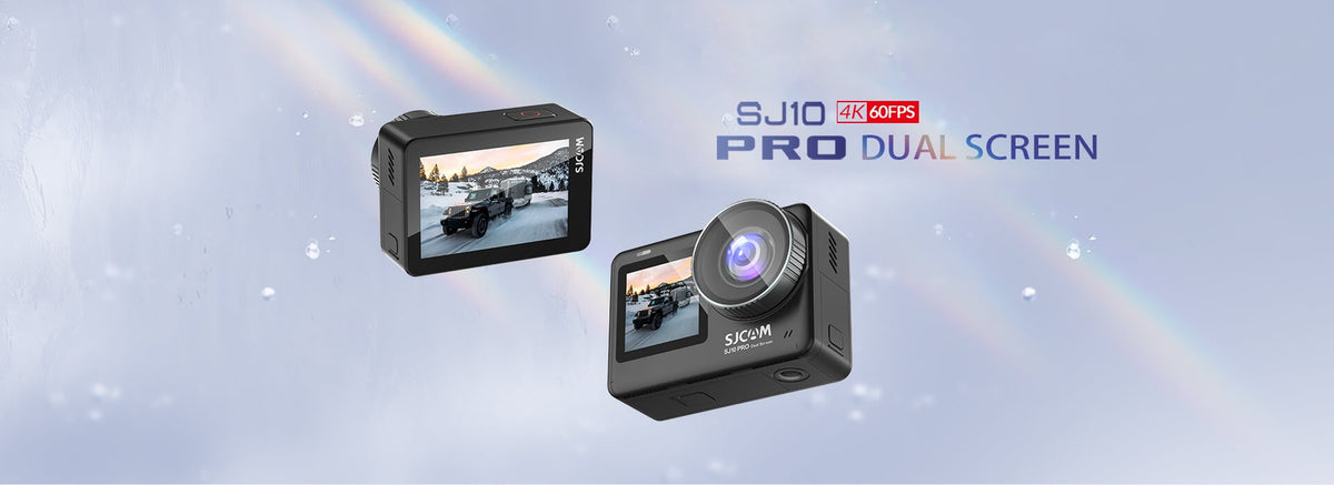 Kamera sport SJCAM SJ10 Pro Dual screen 4K 60 fps