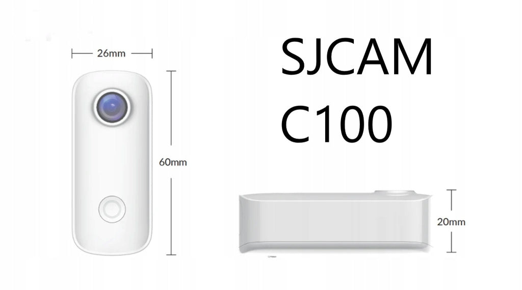 Kamera sportowa SJCAM C100 1080P wodoodporna Wi-Fi różowa