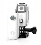 Kamera sportowa SJCAM C100+ 4K 30 kl./s wodoodporna Wi-Fi white