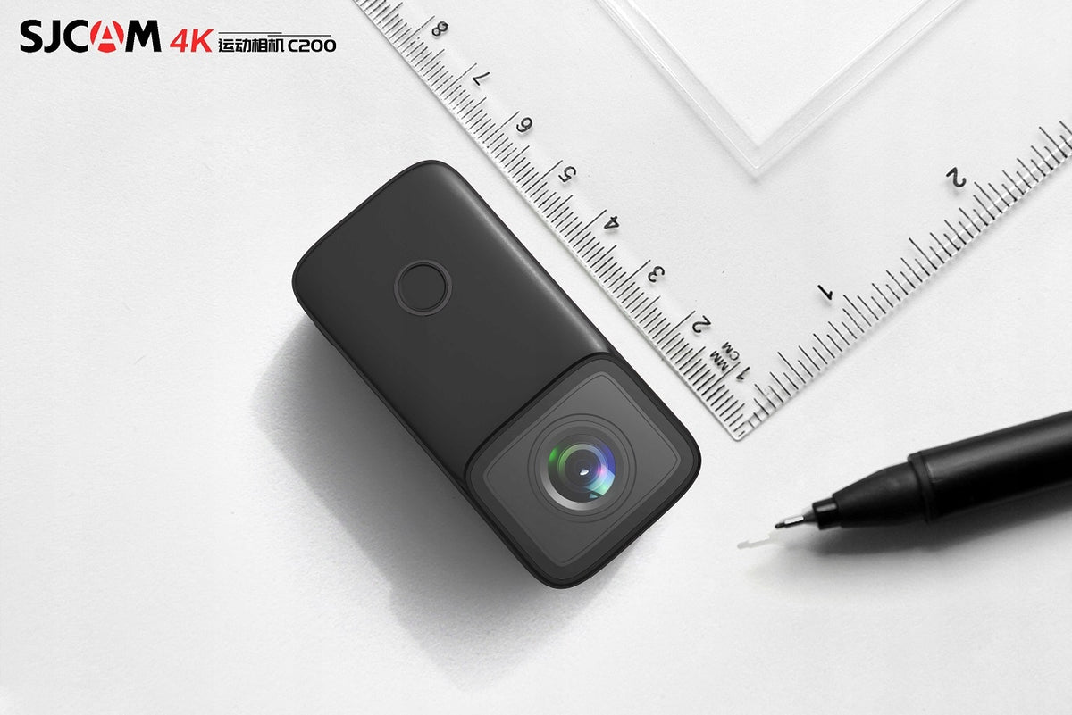 Kamera sportowa SJCAM C200 4K Wi-Fi norm IP68 rower