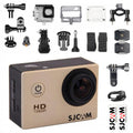 Kamera sportowa SJCAM SJ4000 1080P full HD wodoodporna akcesoria moto
