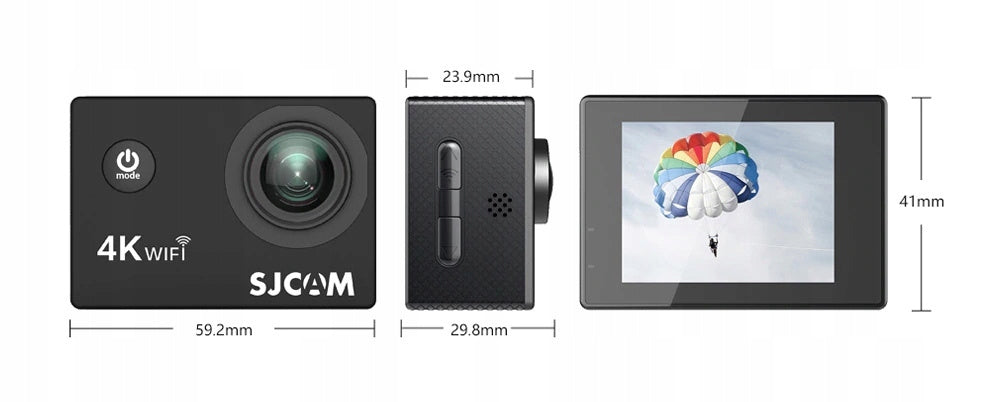 KAMERA SPORTOWA SJCAM SJ4000 AIR WIFI 4K 30FPS