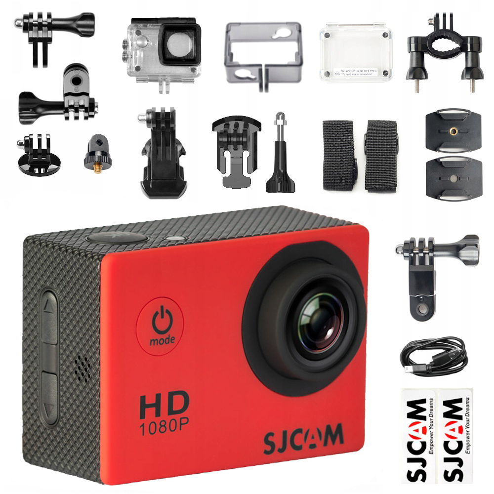Kamera sportowa SJCAM SJ4000 fullhd menu PL org