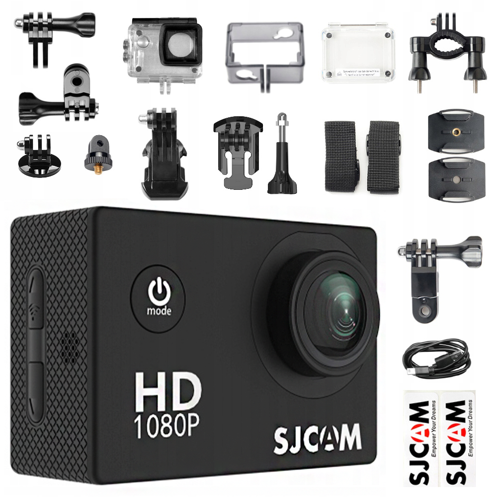 Kamera sportowa SJCAM SJ4000 fullhd menu PL org