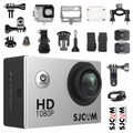 Kamera sportowa SJCAM SJ4000 fullhd srebrna menu PL org