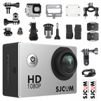 Kamera sportowa SJCAM SJ4000 fullhd srebrna menu PL org