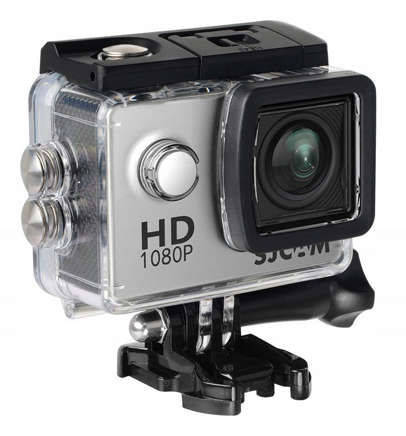 Kamera sportowa SJCAM SJ4000 fullhd srebrna menu PL org