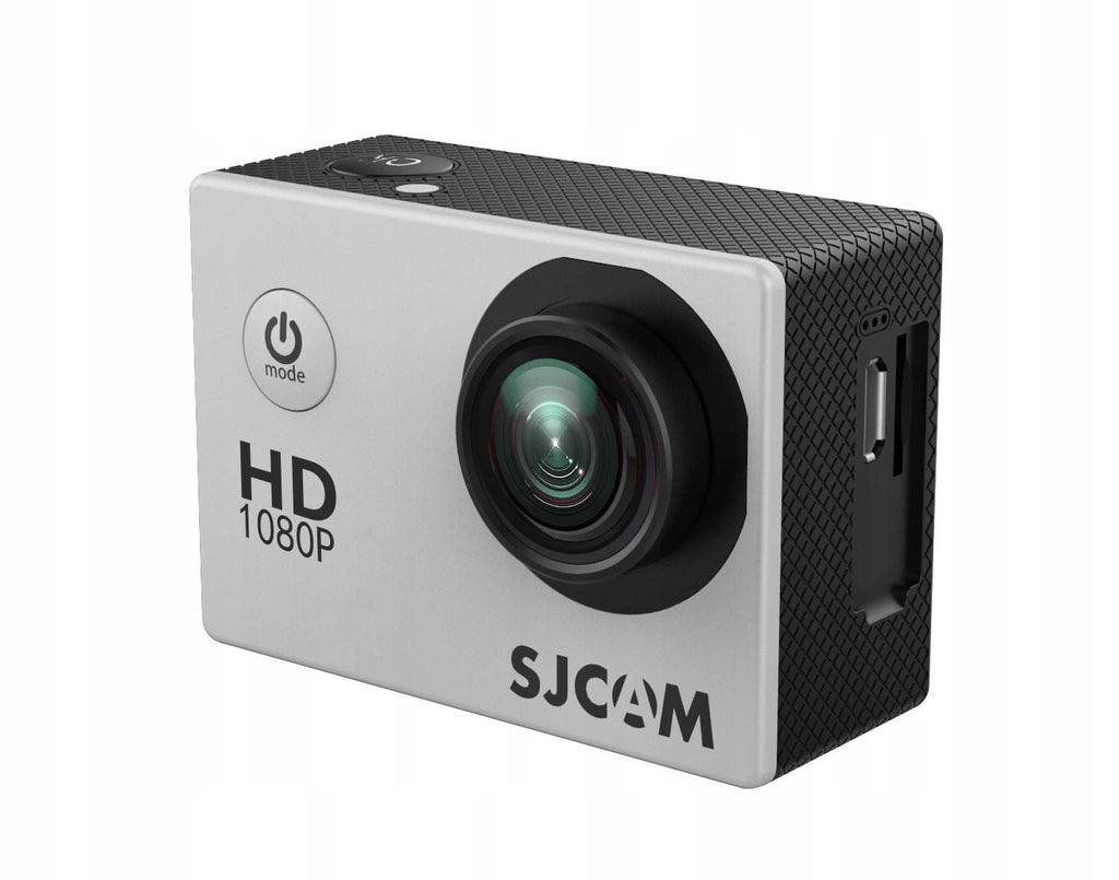 Kamera sportowa SJCAM SJ4000 fullhd srebrna menu PL org