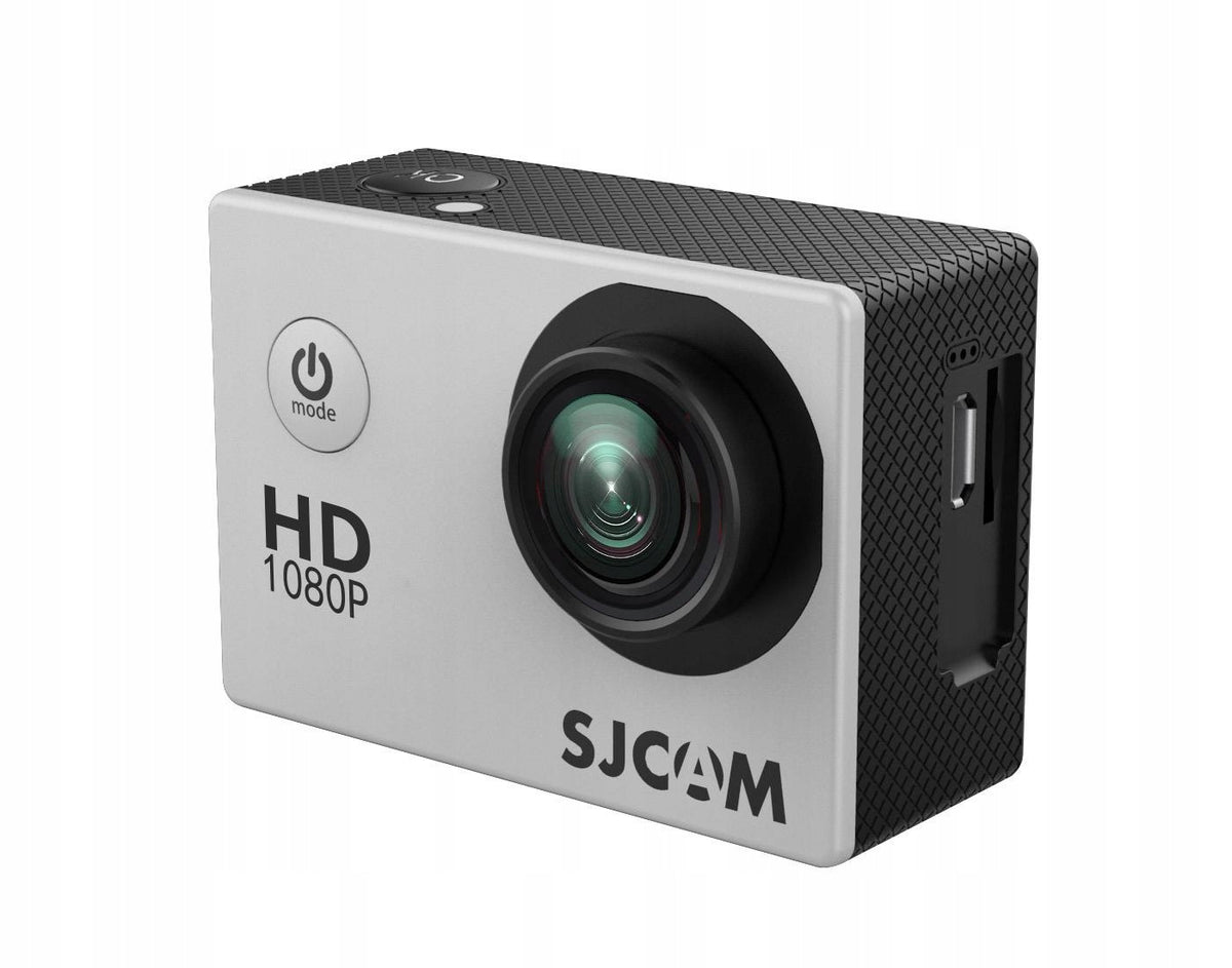 Kamera sportowa SJCAM SJ4000 fullhd srebrna menu PL org