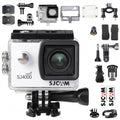 Kamera sportowa SJCAM SJ4000 Wi-Fi 2K/4K biała menu PL org