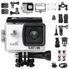 Kamera sportowa SJCAM SJ4000 Wi-Fi 2K/4K biała menu PL org