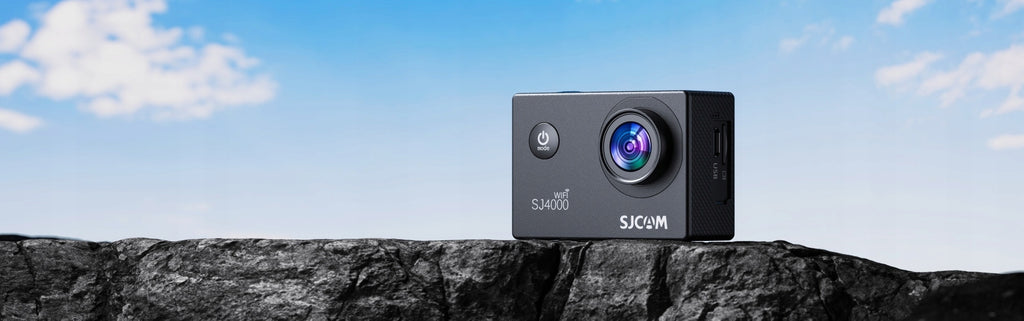 Kamera sportowa SJCAM SJ4000 Wi-Fi 2K/4K biała menu PL org