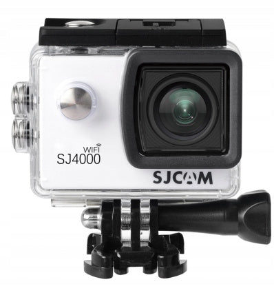 Kamera sportowa SJCAM SJ4000 Wi-Fi 2K/4K biała menu PL org