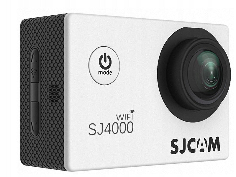 Kamera sportowa SJCAM SJ4000 Wi-Fi 2K/4K biała menu PL org