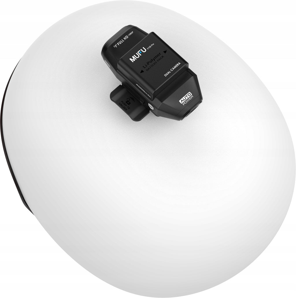 Kamera wideorejestrator na motocykl MUFU V12S pro Dwie kamery 1080p 30fps