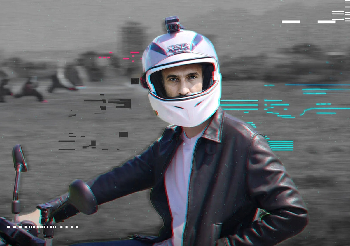 Kamera wideorejestrator na motocykl MUFU V12S pro Dwie kamery 1080p 30fps