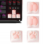 Keycaps klawiatura klawisze kocie łapki x2 pupcia corgi x2
