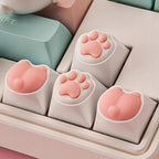 Keycaps klawiatura klawisze kocie łapki x2 pupcia corgi x2