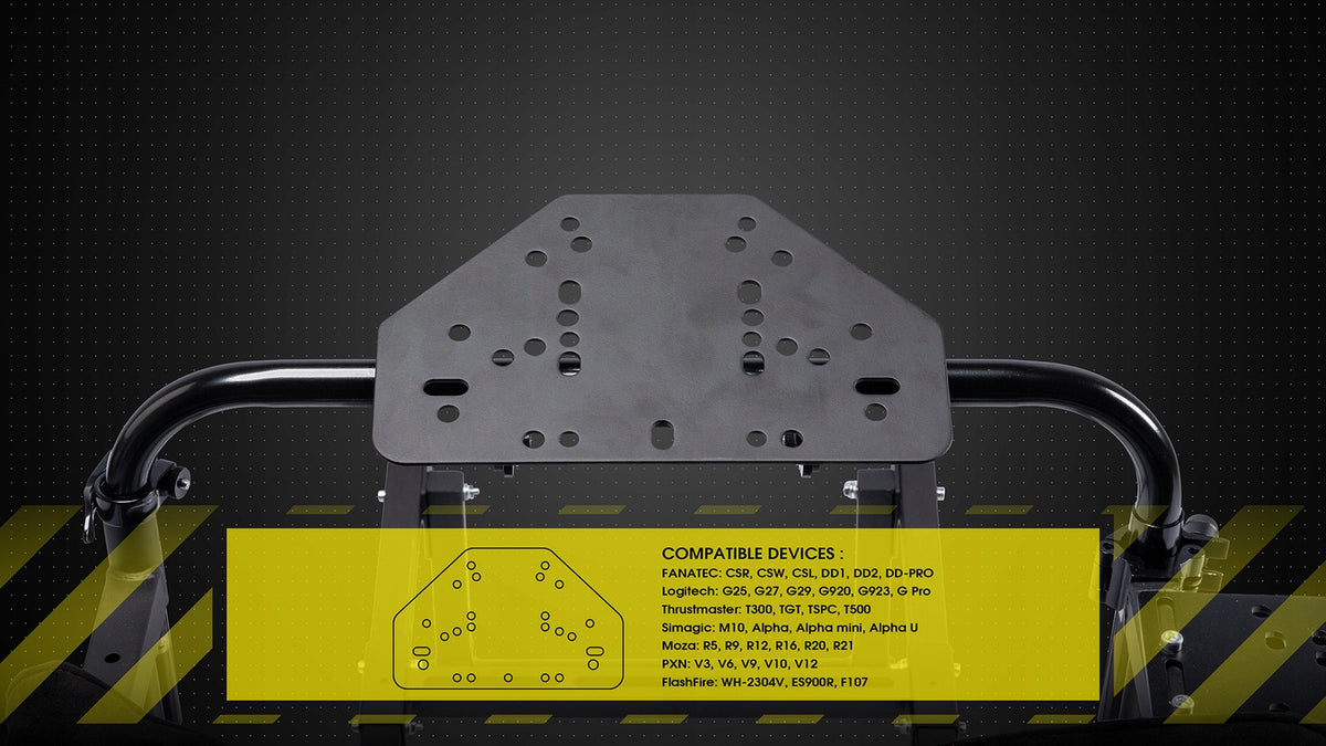 Kokpit Fotel do kierownicy Racing FlashFire F910 Flashseat Lite
