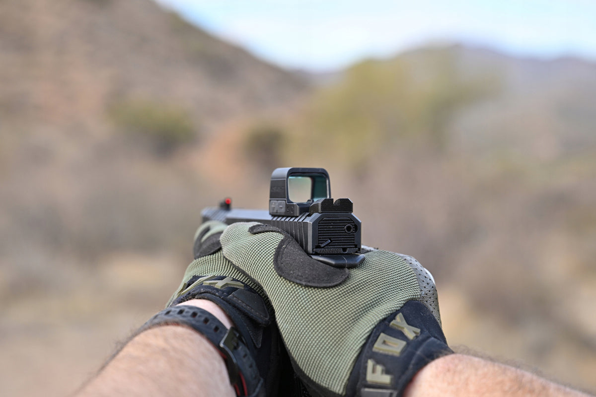 Kolimator OLIGHT osight S2 moa red dot & 32 moa circle + Charging Case