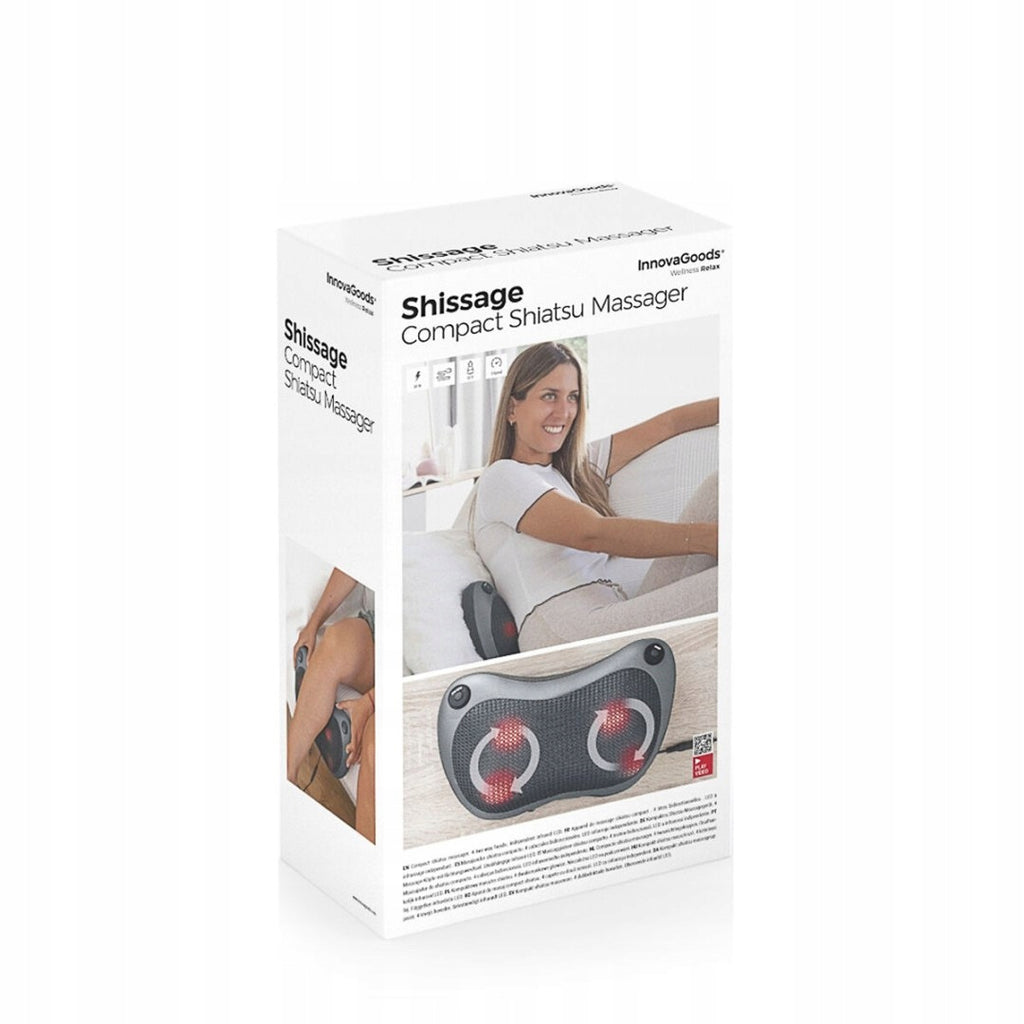 Kompaktowy masażer shiatsu shissage InnovaGoods