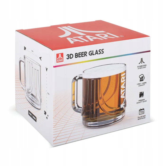 Kufel Szklanka 3D na napoje Atari 1Pint 600 ml oficjalny produkt oryginalny