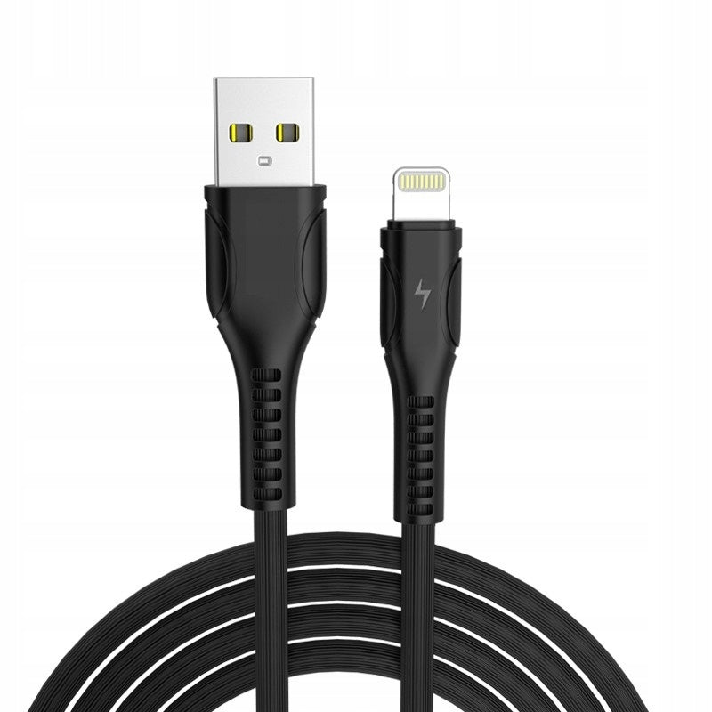 Kabel Libox USB - Apple Lightning 1 m czarny