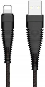 Kabel Libox USB - Apple Lightning 1 m czarny