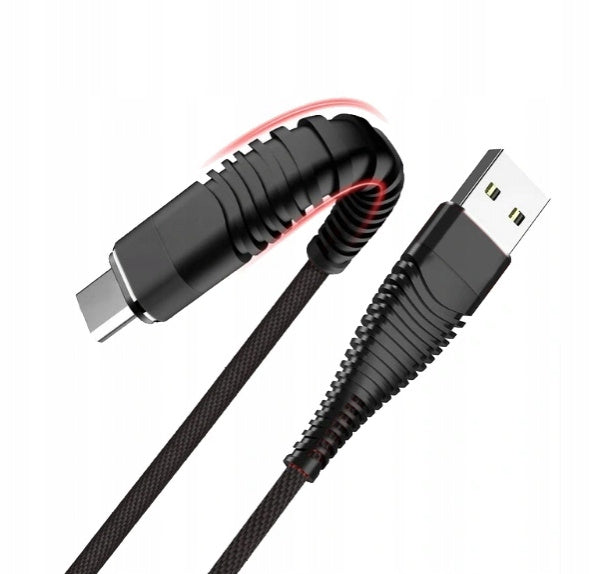 Kabel Libox USB - USB typ C 1 m czarny