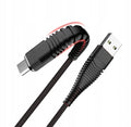 Kabel Libox USB - USB typ C 1 m czarny