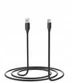 Kabel Libox USB - USB typ C / microUSB / Lightning 1 m czarny