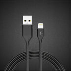 Kabel Libox USB - USB typ C / microUSB / Lightning 1 m czarny