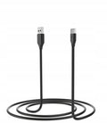 Kabel Libox USB - USB typ C / microUSB / Lightning 1 m czarny