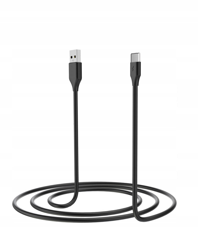 Kabel Libox USB - USB typ C / microUSB / Lightning 1 m czarny