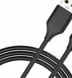 Kabel Libox USB - USB typ C / microUSB / Lightning 1 m czarny