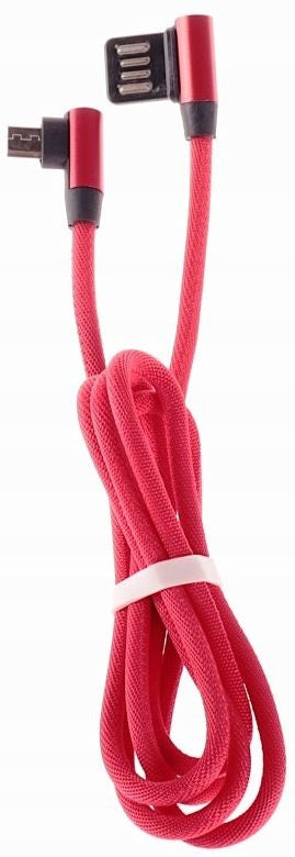 Kabel Libox USB - microUSB typ B 1 m czerwony