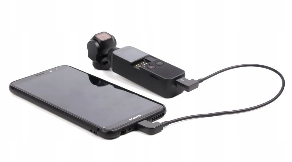 Kabel MicroUSB - Typ-C SUNNYLIFE OP-X9167 do Dji Osmo Pocket 0.3 m